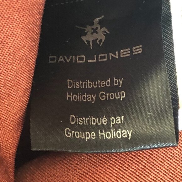 DAVID JONES PARIS pebbled faux leather black silver hardware shoulder/handbag - Picture 11 of 15